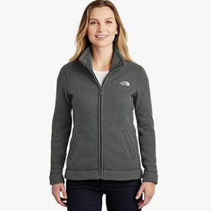 The North Face Ladies Dark Gray Sweater Fleece Jacket NF0A3LH8